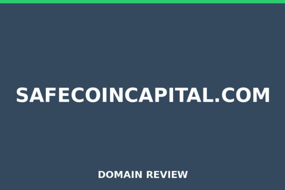 SAFECOINCAPITAL.COM review 2026 - Domain review placeholder image for safecoincapital.com
