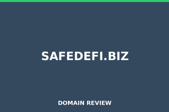 SAFEDEFI.BIZ review 2026 - Domain review placeholder image for safedefi.biz