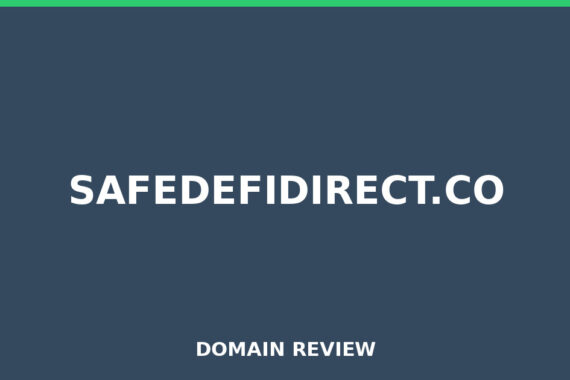 SAFEDEFIDIRECT.CO review 2026 - Domain review placeholder image for safedefidirect.co