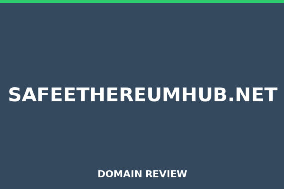 SAFEETHEREUMHUB.NET review 2026 - Domain review placeholder image for safeethereumhub.net