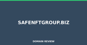 safenftgroup.biz Review 2026 – Detailed Analysis