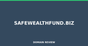 safewealthfund.biz 2026 Review – Legitimacy Check