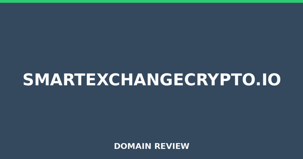 SMARTEXCHANGECRYPTO.IO review 2026 - Domain review placeholder image for smartexchangecrypto.io