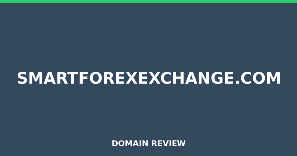 SMARTFOREXEXCHANGE.COM review 2026 - Domain review placeholder image for smartforexexchange.com