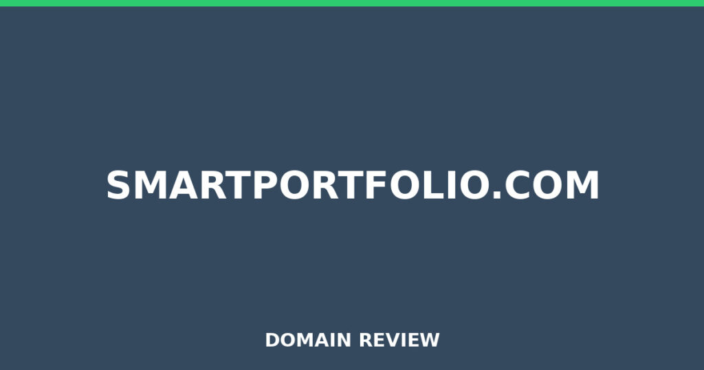 SMARTPORTFOLIO.COM review 2026 - Domain review placeholder image for smartportfolio.com