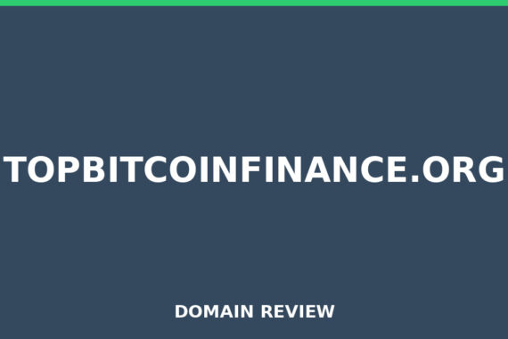 TOPBITCOINFINANCE.ORG review 2026 - Domain review placeholder image for topbitcoinfinance.org