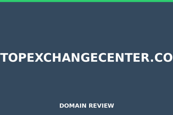 TOPEXCHANGECENTER.CO review 2026 - Domain review placeholder image for topexchangecenter.co