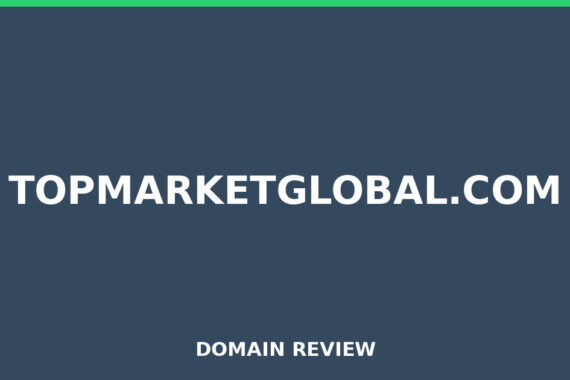 TOPMARKETGLOBAL.COM review 2026 - Domain review placeholder image for topmarketglobal.com