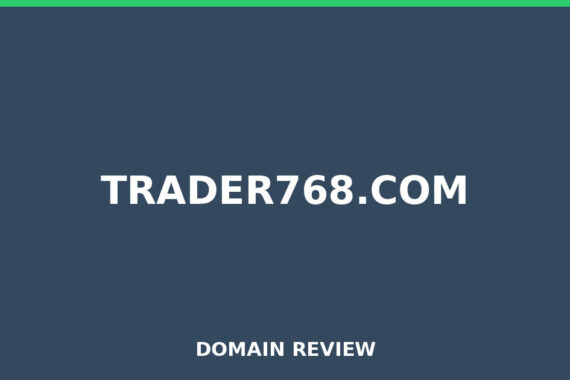 TRADER768.COM review 2026 - Domain review placeholder image for trader768.com