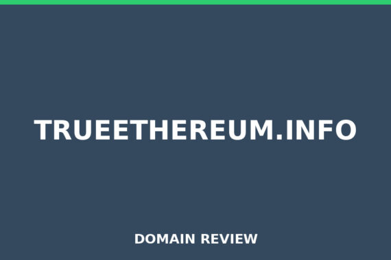 TRUEETHEREUM.INFO review 2026 - Domain review placeholder image for trueethereum.info