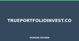 trueportfolioinvest.co Review 2026 – Detailed Analysis