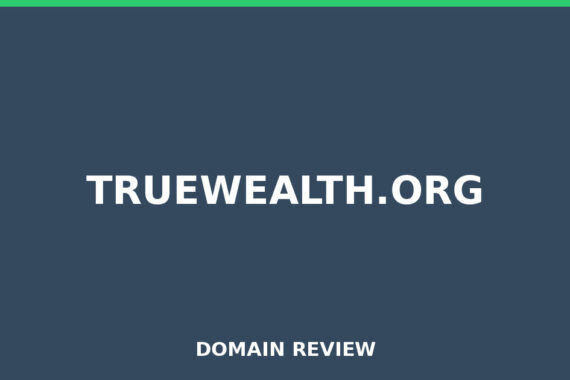 TRUEWEALTH.ORG review 2026 - Domain review placeholder image for truewealth.org