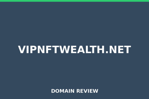 VIPNFTWEALTH.NET review 2026 - Domain review placeholder image for vipnftwealth.net