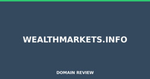 wealthmarkets.info Review 2026 – Detailed Analysis