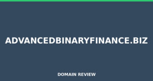advancedbinaryfinance.biz 2026 Review – Legitimacy Check