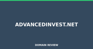 advancedinvest.net Review 2026 – Detailed Analysis