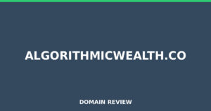 algorithmicwealth.co 2026 Review – Legitimacy Check
