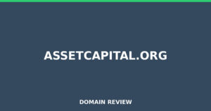 assetcapital.org Review 2026 – Detailed Analysis