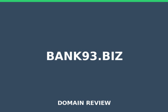 BANK93.BIZ review 2026 - Domain review placeholder image for bank93.biz
