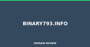 binary793.info Review 2026 – Detailed Analysis