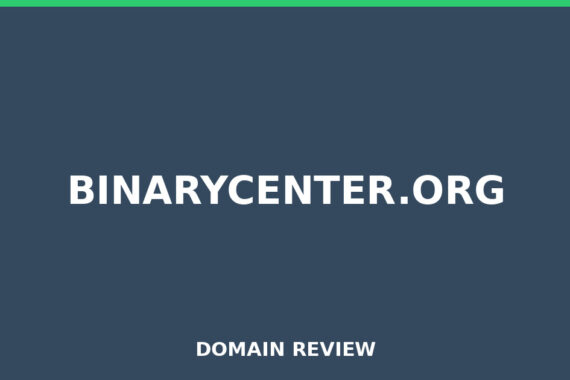 BINARYCENTER.ORG review 2026 - Domain review placeholder image for binarycenter.org