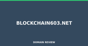 blockchain603.net 2026 Review – Legitimacy Check