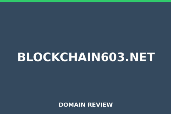 BLOCKCHAIN603.NET review 2026 - Domain review placeholder image for blockchain603.net