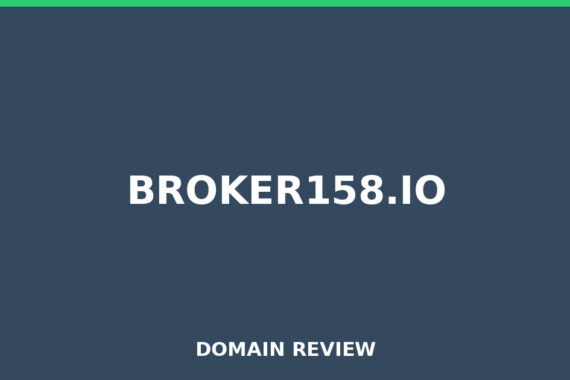 BROKER158.IO review 2026 - Domain review placeholder image for broker158.io