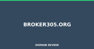 broker305.org 2026 Review – Legitimacy Check