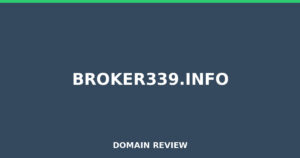 broker339.info Review 2026 – Detailed Analysis