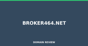 broker464.net 2026 Review – Legitimacy Check