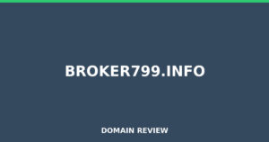 broker799.info 2026 Review – Legitimacy Check