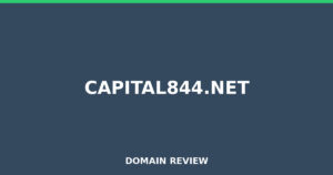 capital844.net 2026 Review – Legitimacy Check