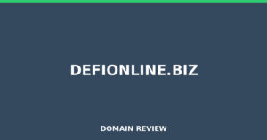 defionline.biz 2026 Review – Legitimacy Check