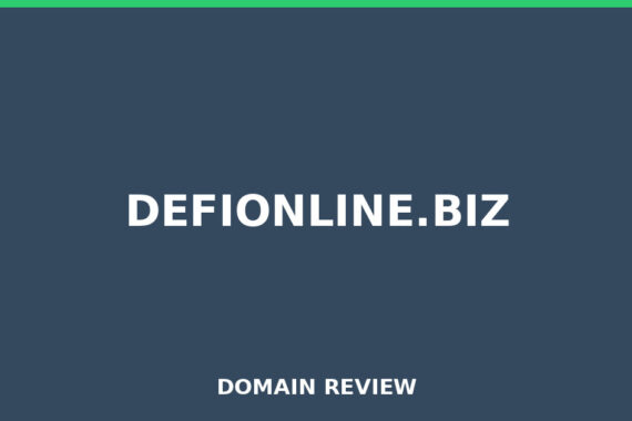 DEFIONLINE.BIZ review 2026 - Domain review placeholder image for defionline.biz