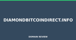 diamondbitcoindirect.info 2026 Review – Legitimacy Check