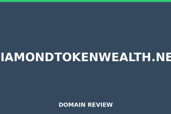 DIAMONDTOKENWEALTH.NET review 2026 - Domain review placeholder image for diamondtokenwealth.net