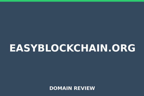 EASYBLOCKCHAIN.ORG review 2026 - Domain review placeholder image for easyblockchain.org