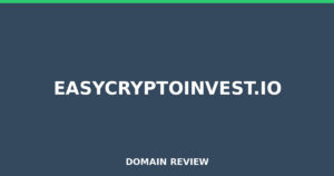 easycryptoinvest.io Review 2026 – Detailed Analysis