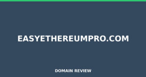 easyethereumpro.com Review 2026 – Detailed Analysis