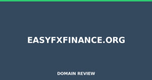 easyfxfinance.org Review 2026 – Detailed Analysis
