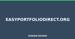 easyportfoliodirect.org Review 2026 – Detailed Analysis
