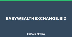easywealthexchange.biz 2026 Review – Legitimacy Check