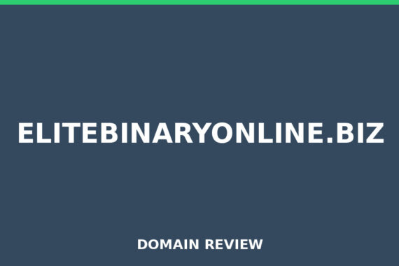 ELITEBINARYONLINE.BIZ review 2026 - Domain review placeholder image for elitebinaryonline.biz