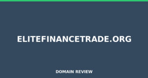 elitefinancetrade.org 2026 Review – Legitimacy Check