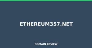 ethereum357.net Review 2026 – Detailed Analysis