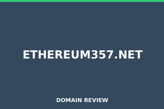 ETHEREUM357.NET review 2026 - Domain review placeholder image for ethereum357.net