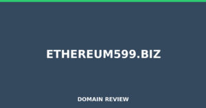 ethereum599.biz Review 2026 – Detailed Analysis