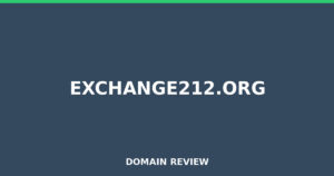 exchange212.org Review 2026 – Detailed Analysis