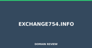 exchange754.info 2026 Review – Legitimacy Check